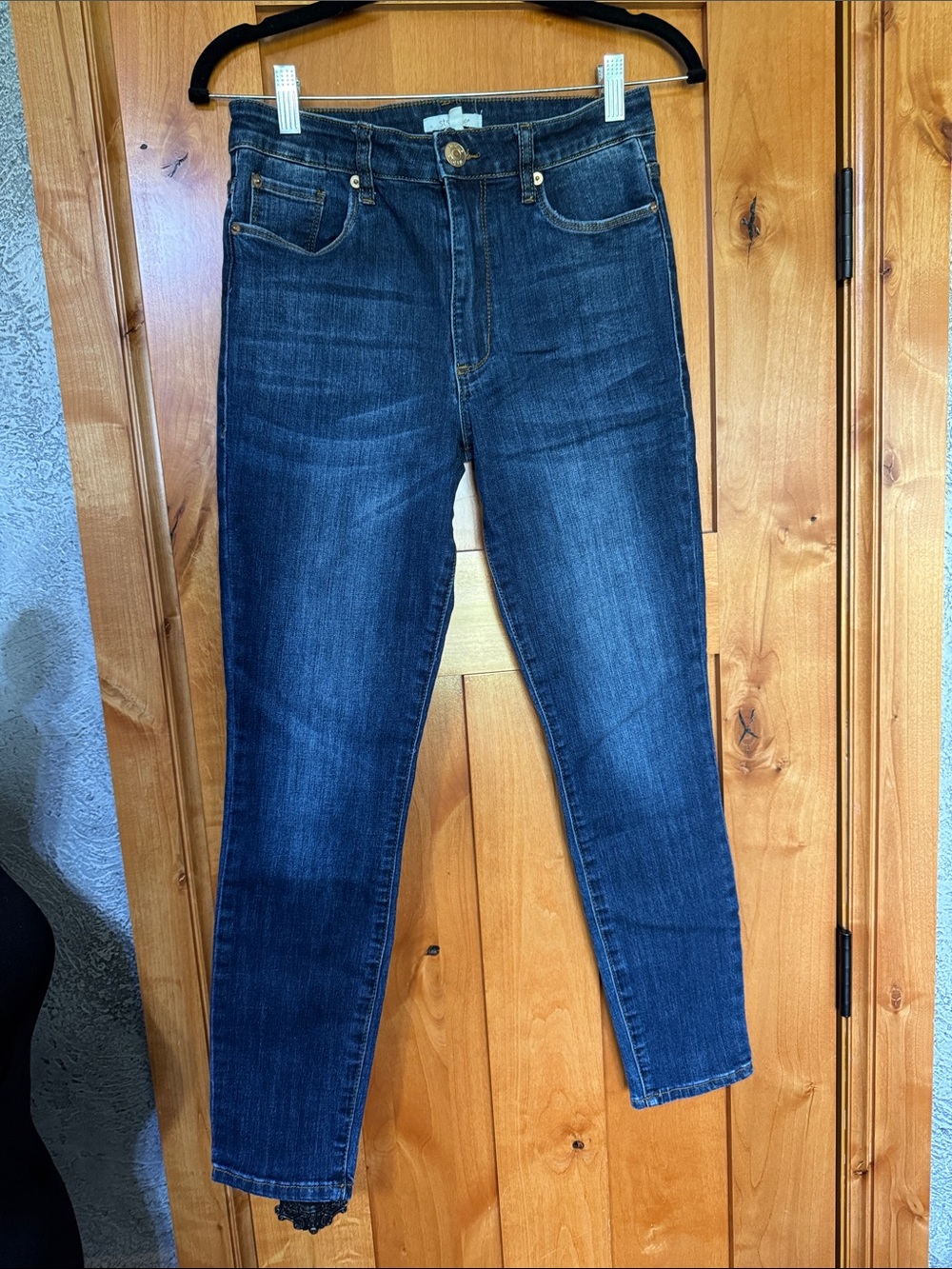 STS Blue Ellie High Rise Dark Wash Skinny Jeans